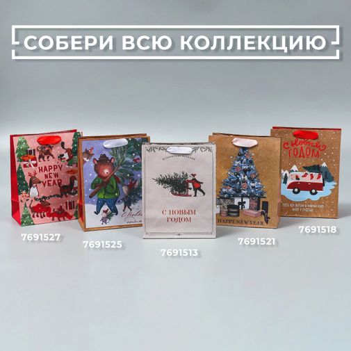 Подарочный пакет Дорога к счастью (18 х 32 х 10 см) Подарочный пакет Дорога к счастью (18 х 32 х 10 см)