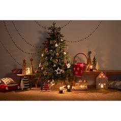 Декор новогодний с подсветкой Festive truck