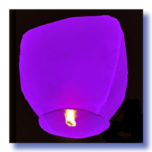 Летающий фонарик Фиолетовый