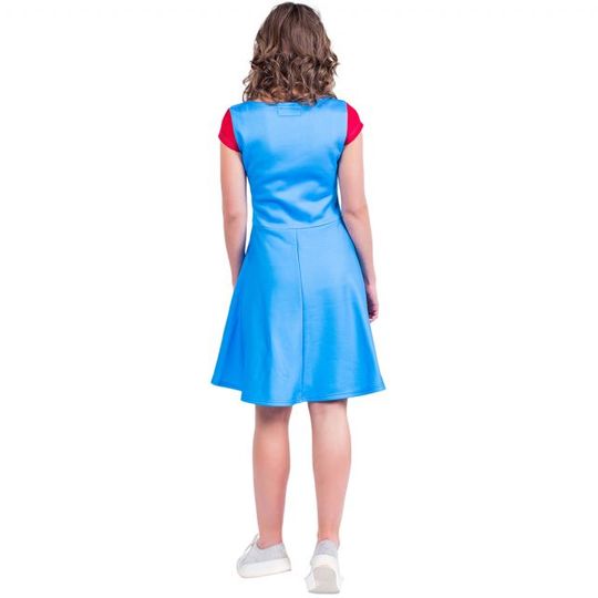 Платье Super Mario (Фонарик) Вид сзади