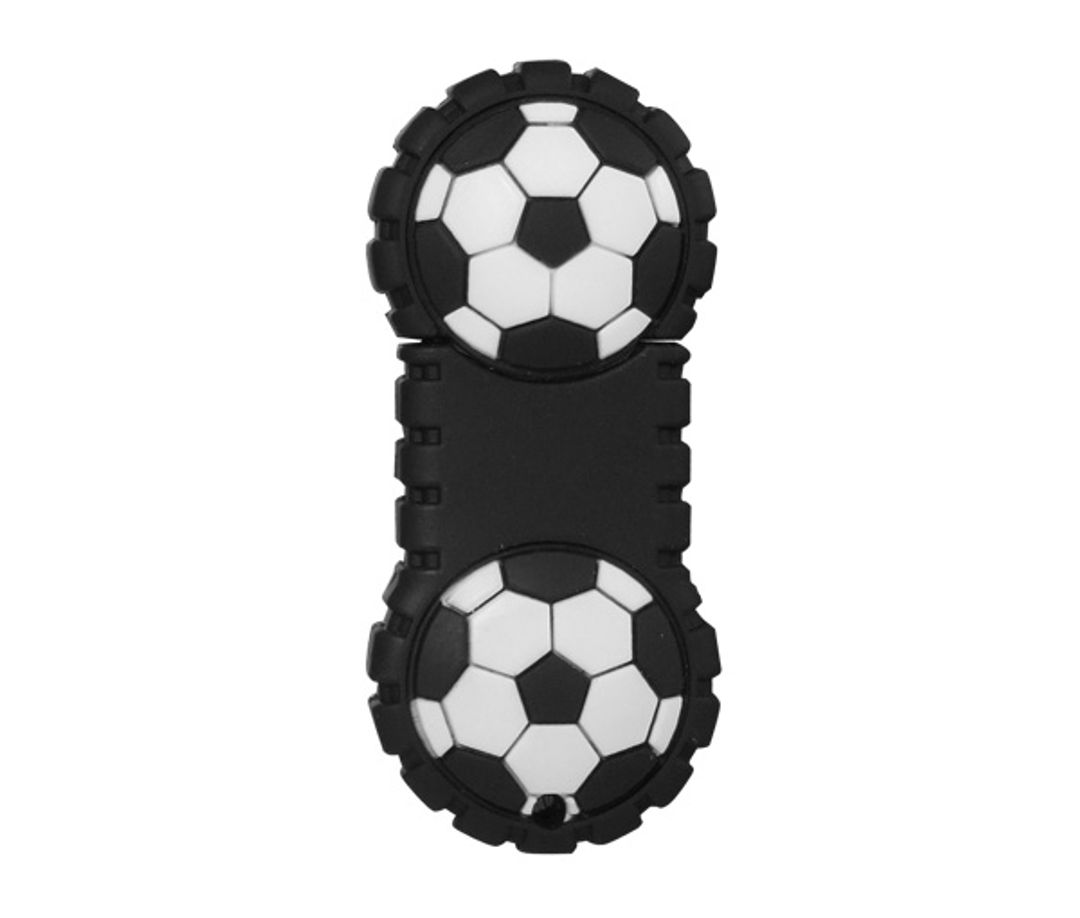 Флешка Футбольный мяч пополам 8 Гб Флешка Футбольный мяч пополам 8 Гб