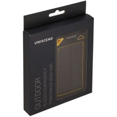 Внешний аккумулятор с солнечной батареей Uniscend Outdoor (8000 мАч)