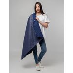 Плед-пончо для пикника SnapCoat (Синий)
