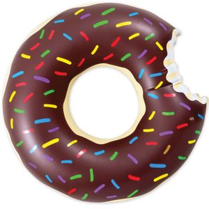 Надувной круг Пончик (Коричневый)