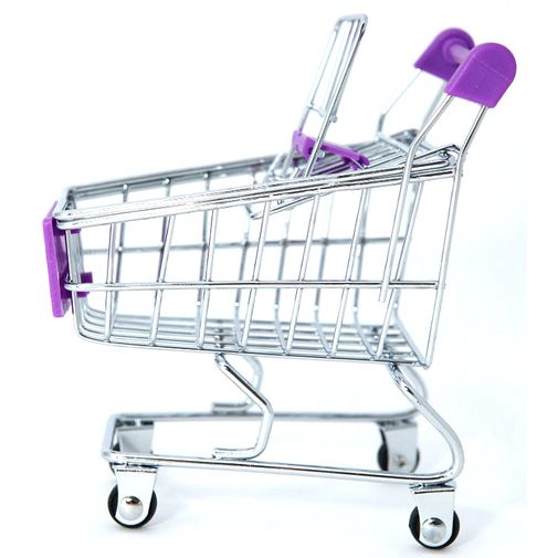 Настольная тележка-органайзер 1 ярус (Фиолетовый)