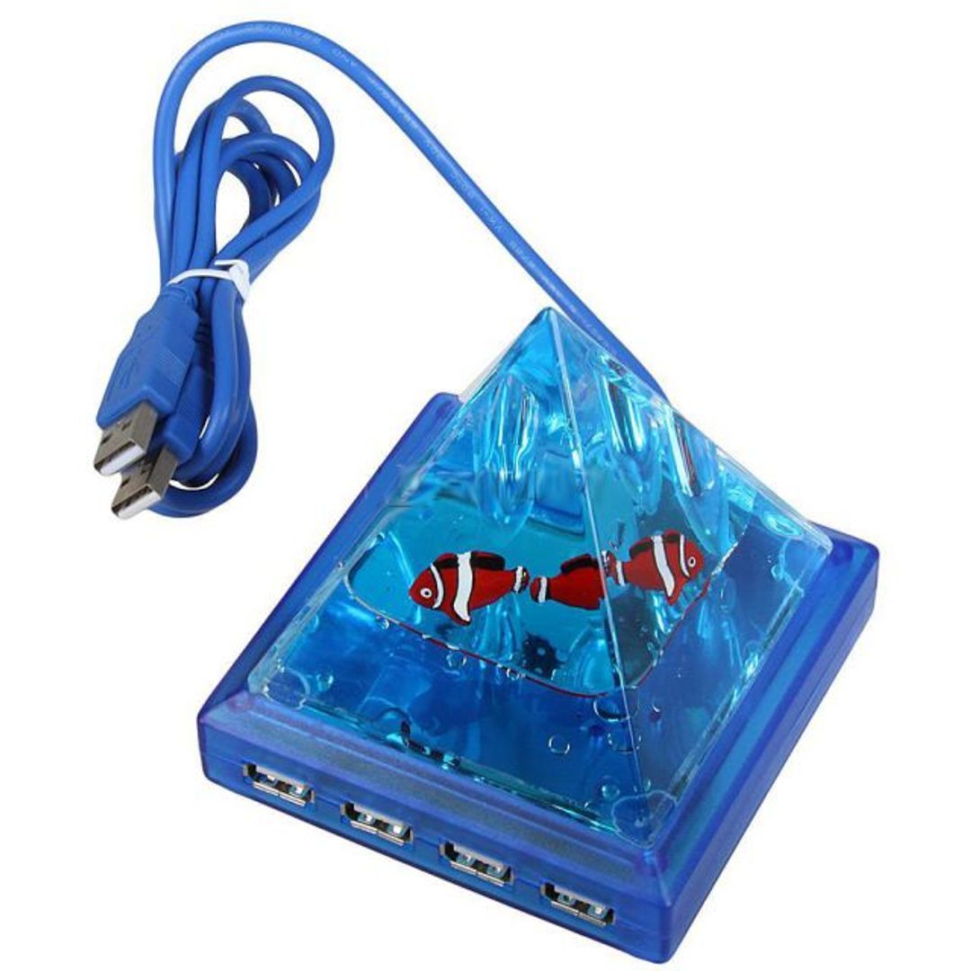 USB Хаб Пирамида с рыбками USB Хаб Пирамида с рыбками