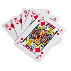 Гигантские игральные карты (А4)