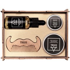 Деревянный набор бородача Trius