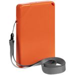 Плоская бутылка для воды Flacon (оранжевый)