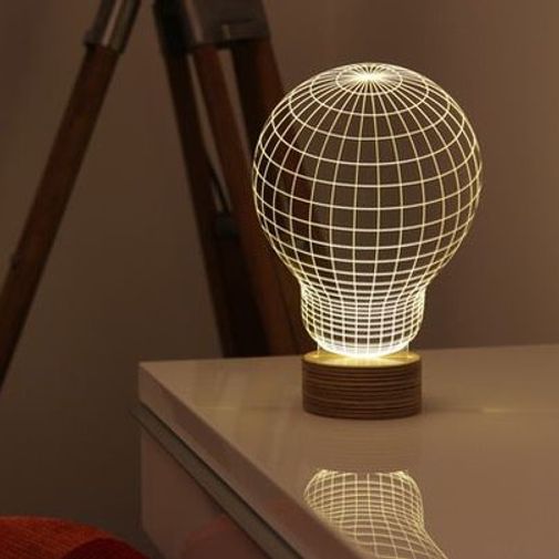 3D Лампа Лампочка 3D Лампа Лампочка