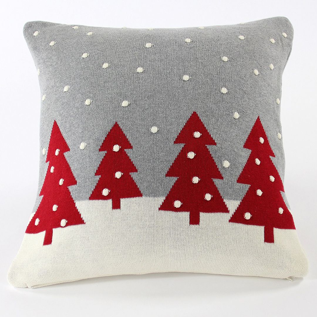 Подушка с орнаментом Christmas story one Подушка с орнаментом Christmas story one