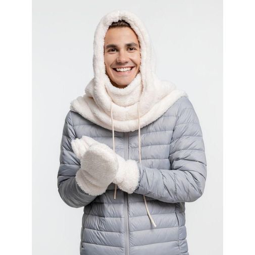 Балаклава-капюшон Flocky (Молочная) Балаклава-капюшон Flocky (Молочная)