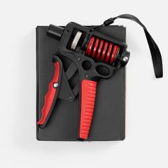 Эспандер кистевой пружинный Motive Power (черный с красным)