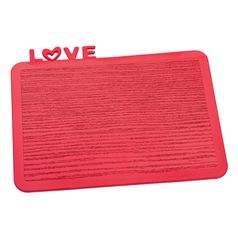 Разделочная доска Happy Board Love (Красный) (Красный)