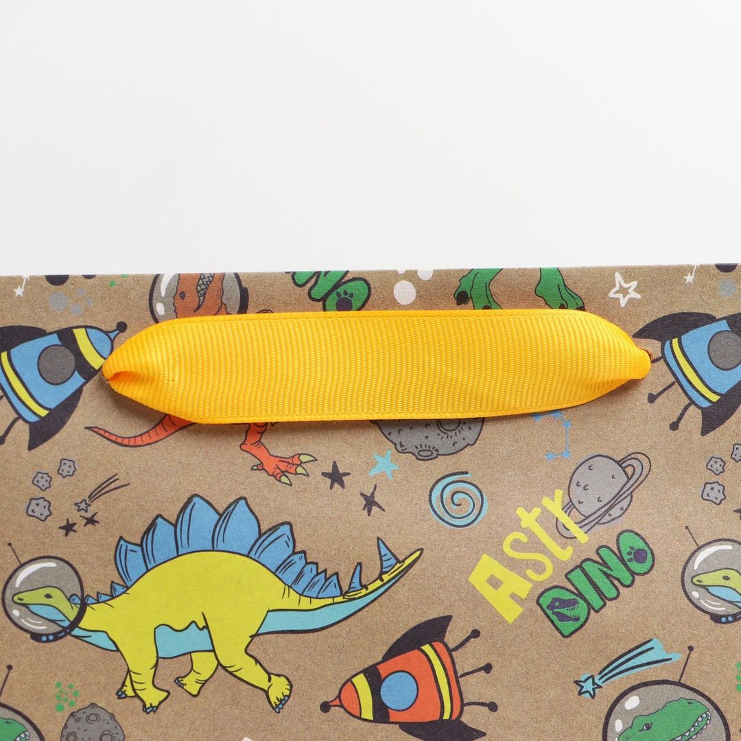 Подарочный пакет Astro Dino (23 х 27 х 12 см) Подарочный пакет Astro Dino (23 х 27 х 12 см)