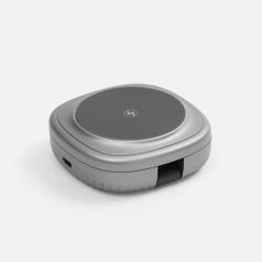 Складная станция беспроводной зарядки flowPad (серый)