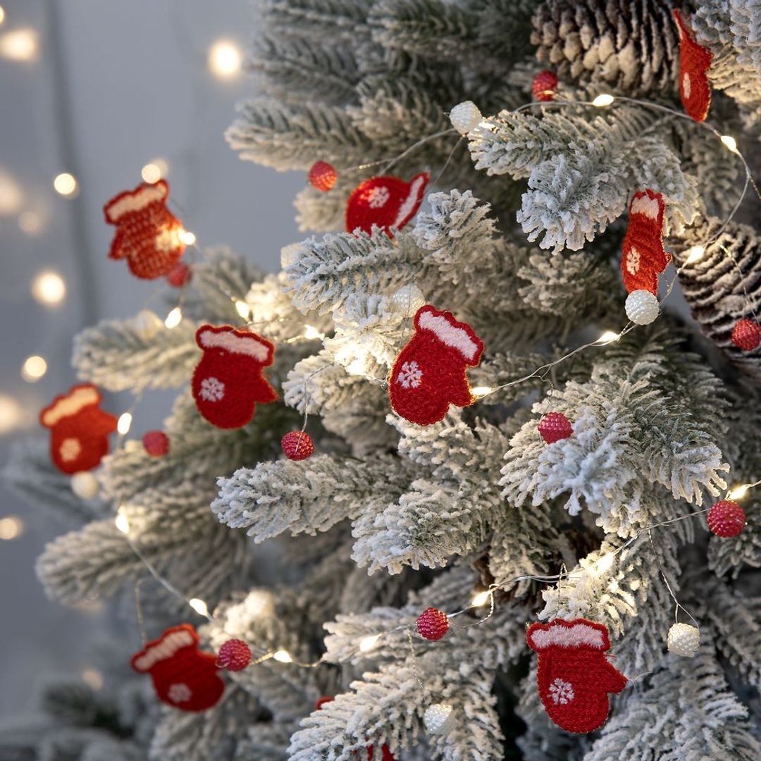 Гирлянда Merry Mittens (Красная)