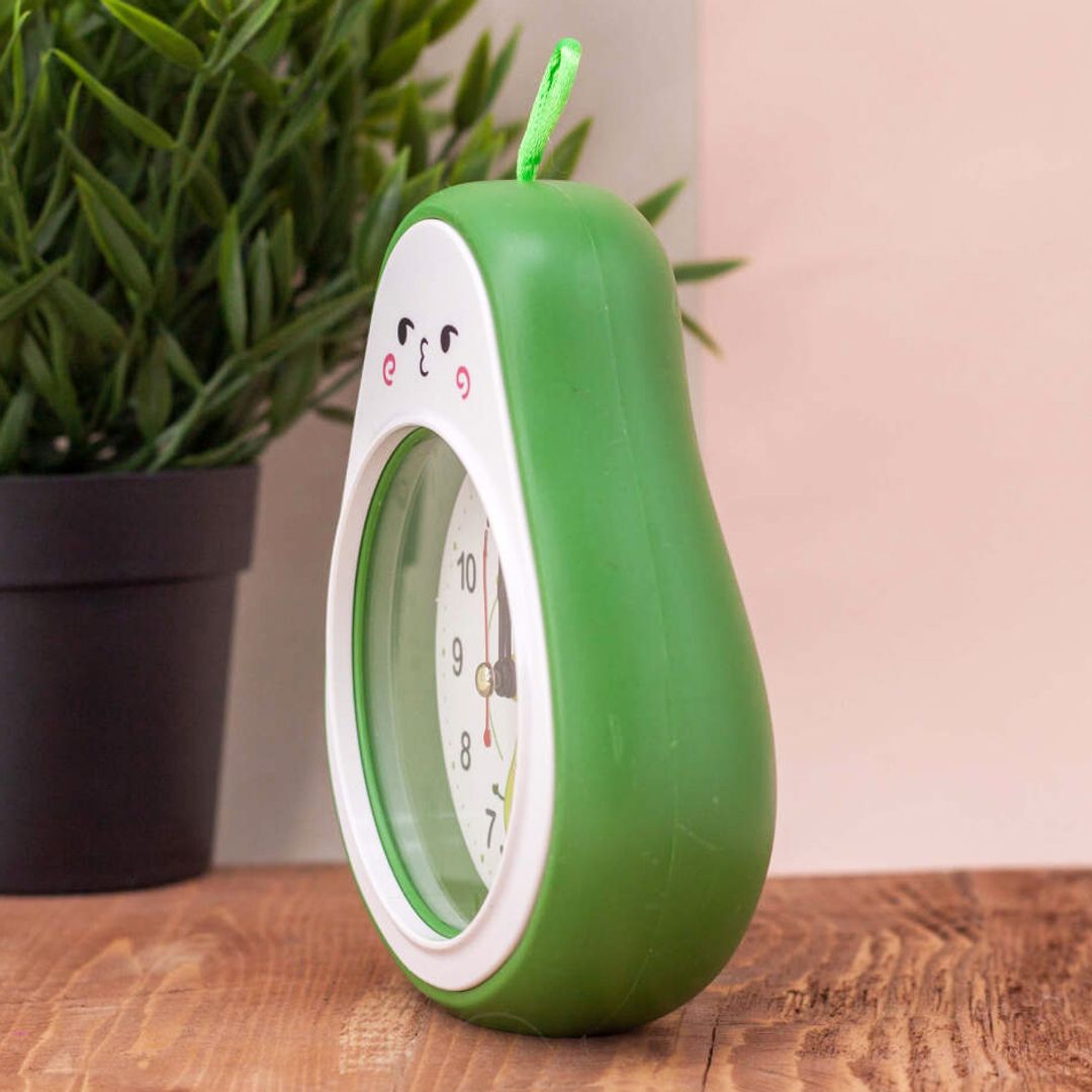 Часы с будильником Авокадо Avocado