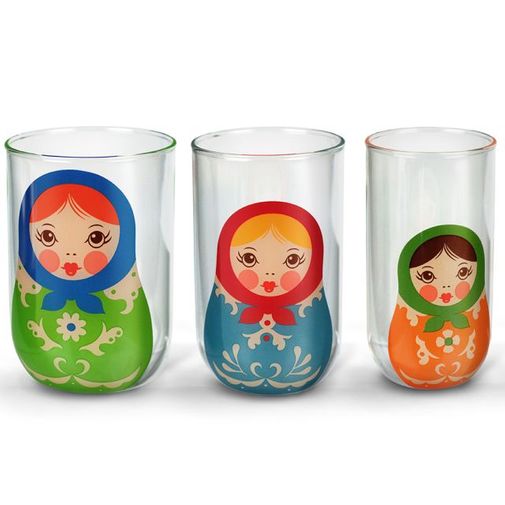 Стаканы Матрешка Babushkups Стаканы Матрешка Babushkups