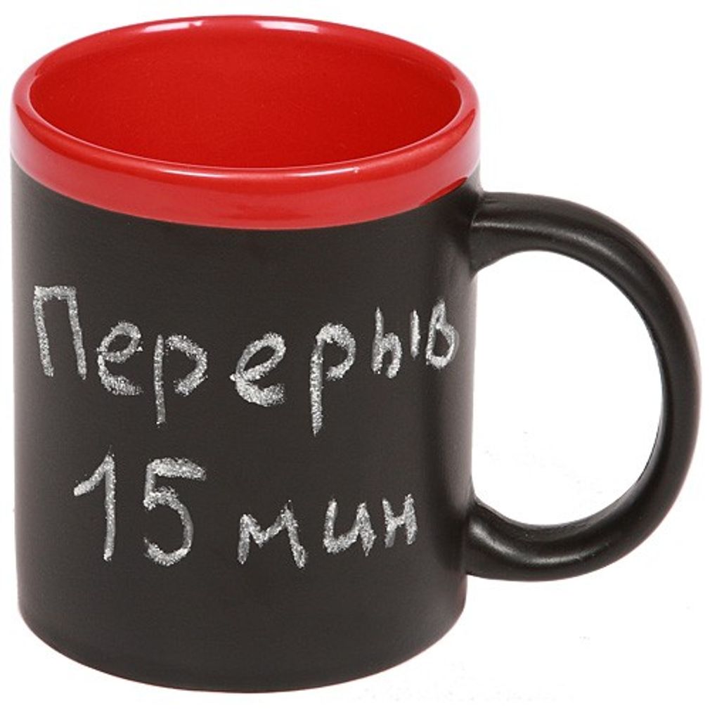 Кружка для рисования мелом (Белый) (Эврика) купить по цене 490 руб. в ...