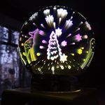 USB Ночник Магический шар Олень Отзыв USB Ночник Магический шар Олень Отзыв