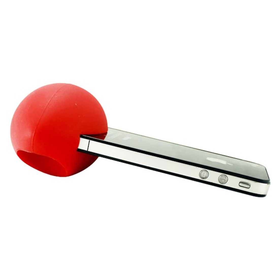 Держатель для iPhone с усилителем звука Яйцо Держатель для iPhone с усилителем звука Яйцо