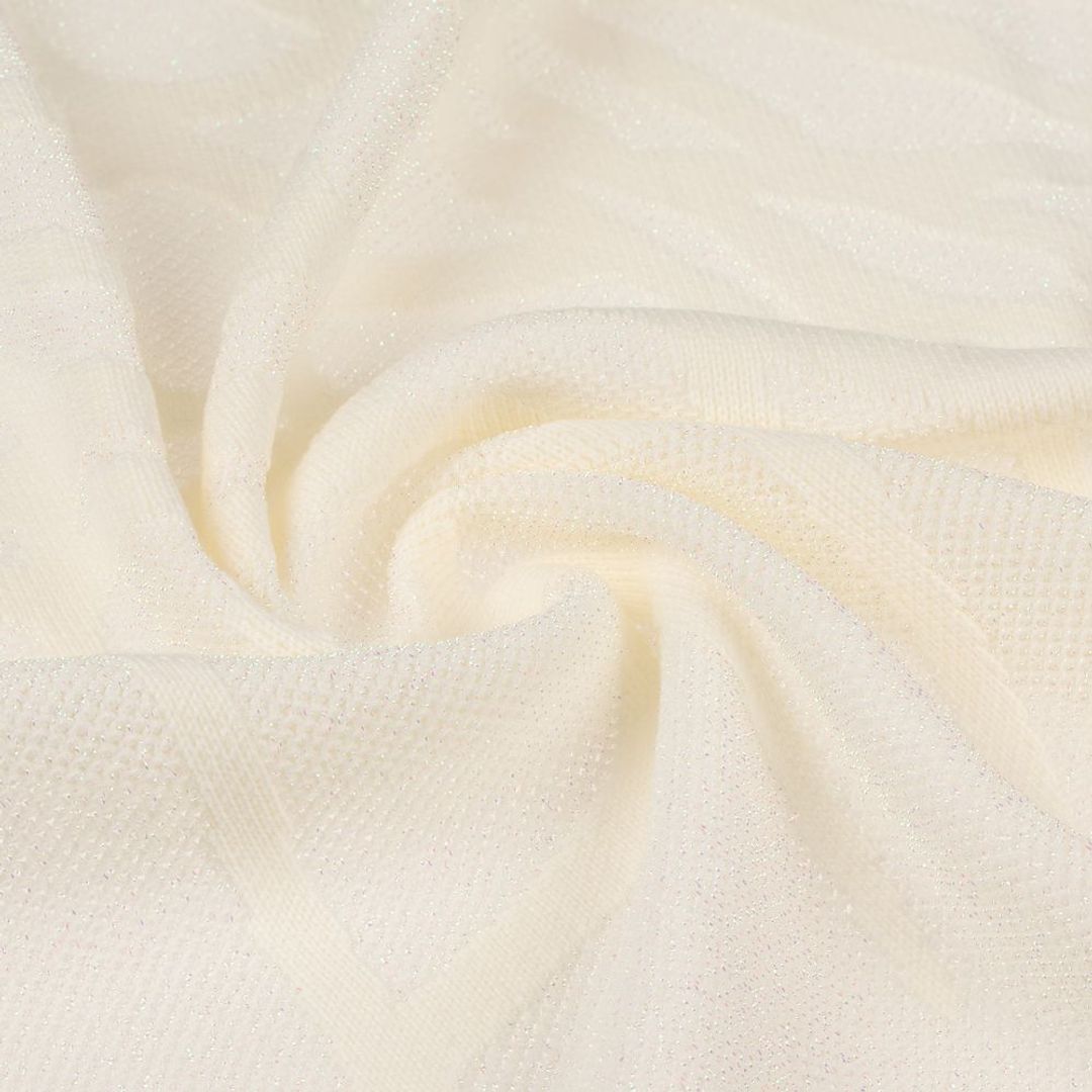 Плед Serpentica (Молочный с люрексом) Плед Serpentica (Молочный с люрексом)