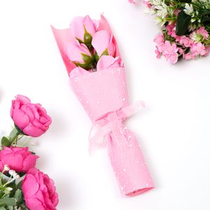 Букет мыльных роз (Розовые)