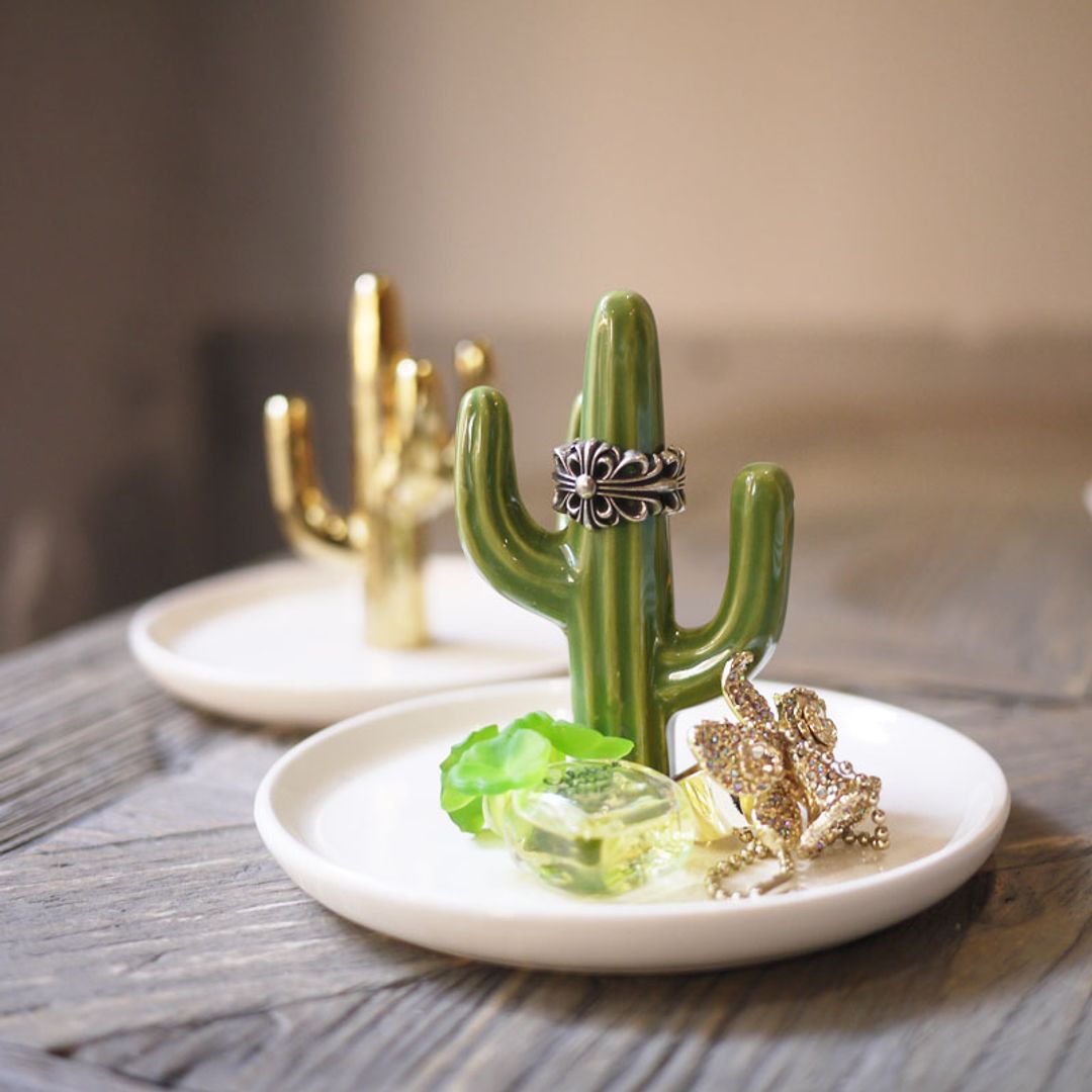 Подставка для украшений Кактус