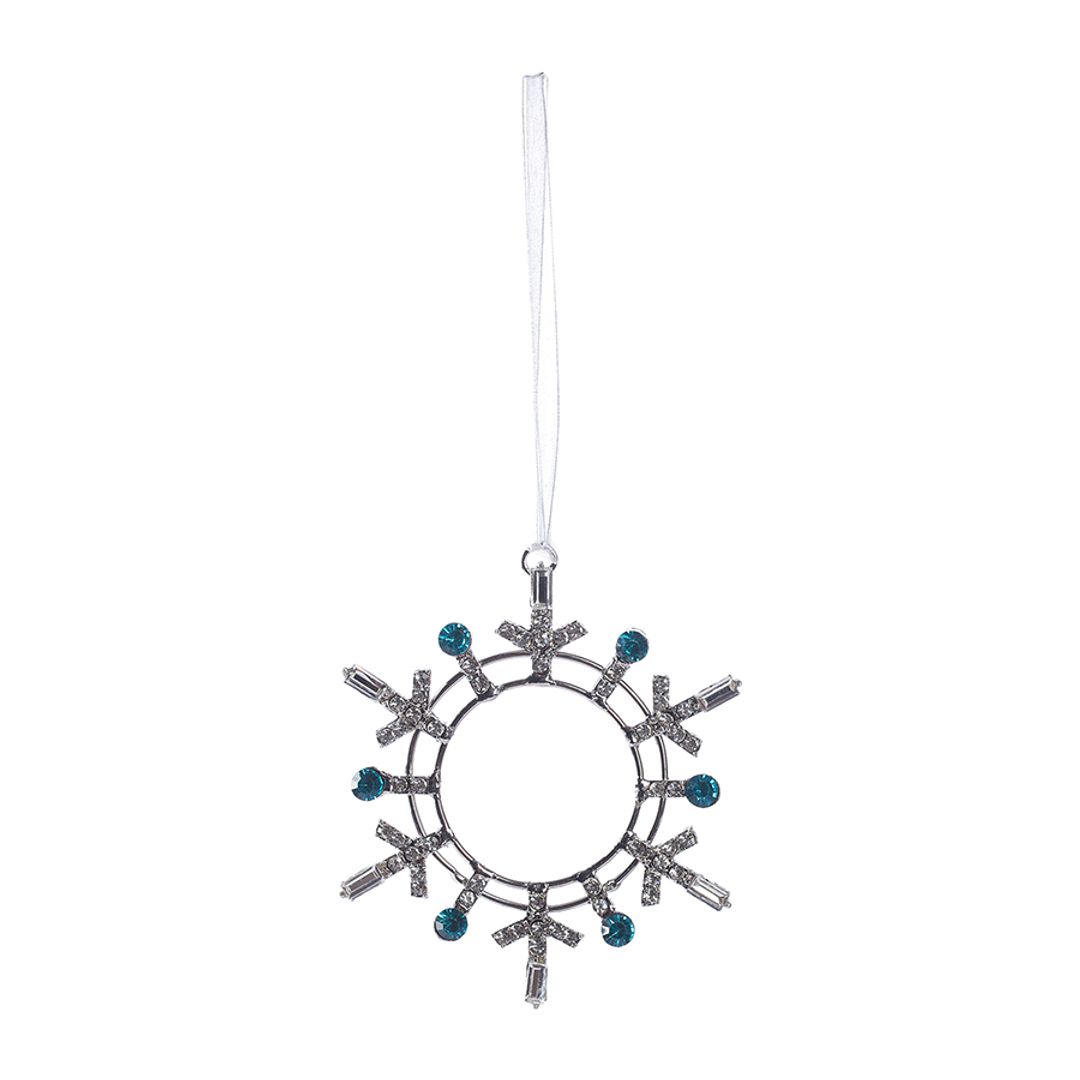 Набор елочных украшений Christmas diamonds из коллекции New Year Essential, 4 шт.