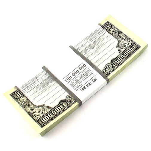 Блокнот Пачка 1000000$ Блокнот Пачка 1000000$