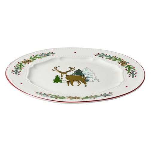 Набор из четырех тарелок Nordic winter из коллекции New Year Essential, 23 см