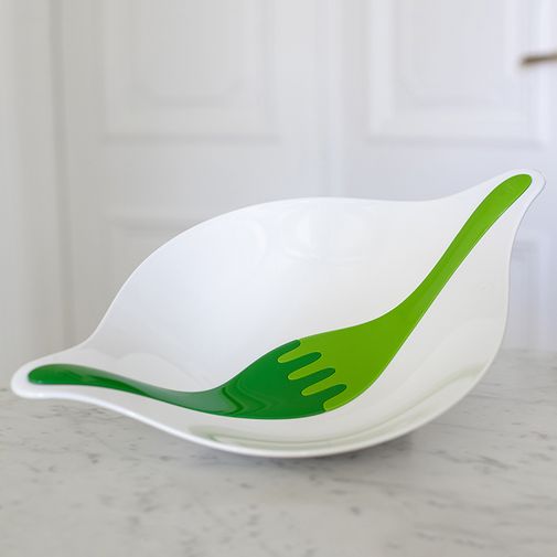 Салатница с приборами LEAF L+ (3 л) Салатница с приборами LEAF L+ (3 л)