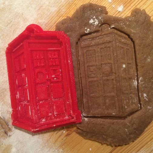 Форма для печенья Doctor Who Tardis Форма для печенья Doctor Who Tardis