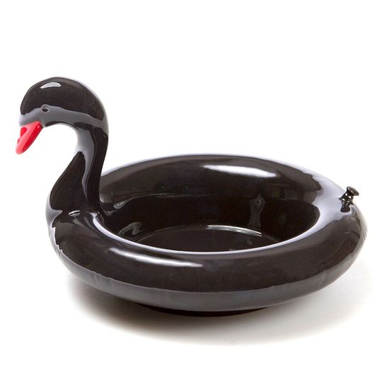                           Миска сервировочная Черный лебедь Floatie Black Swan
                