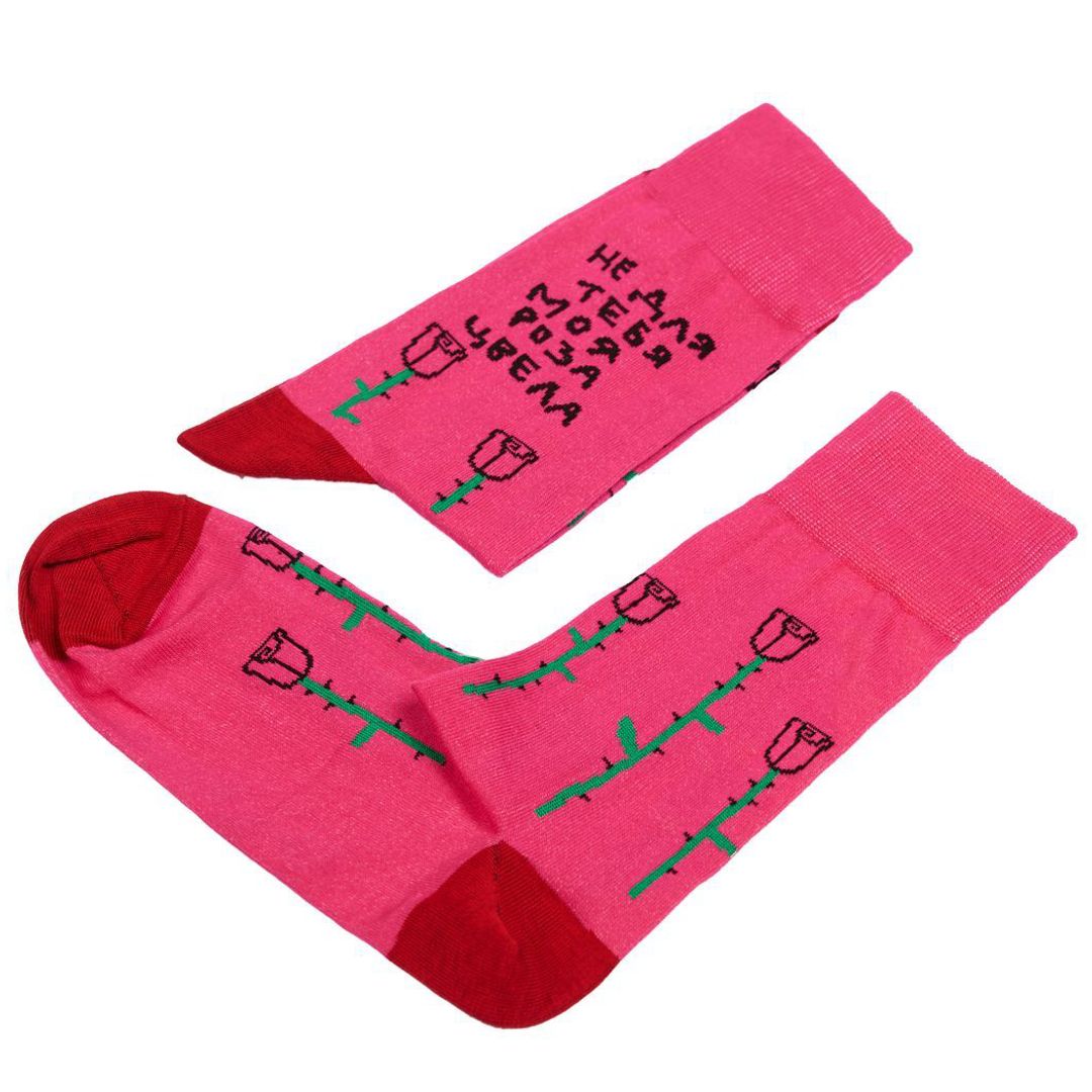 Носки Цветущая роза