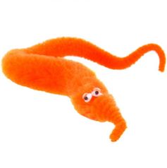 Волшебный червячок Пушистик Байла Magic Worm (Радужный) (Оранжевый)
