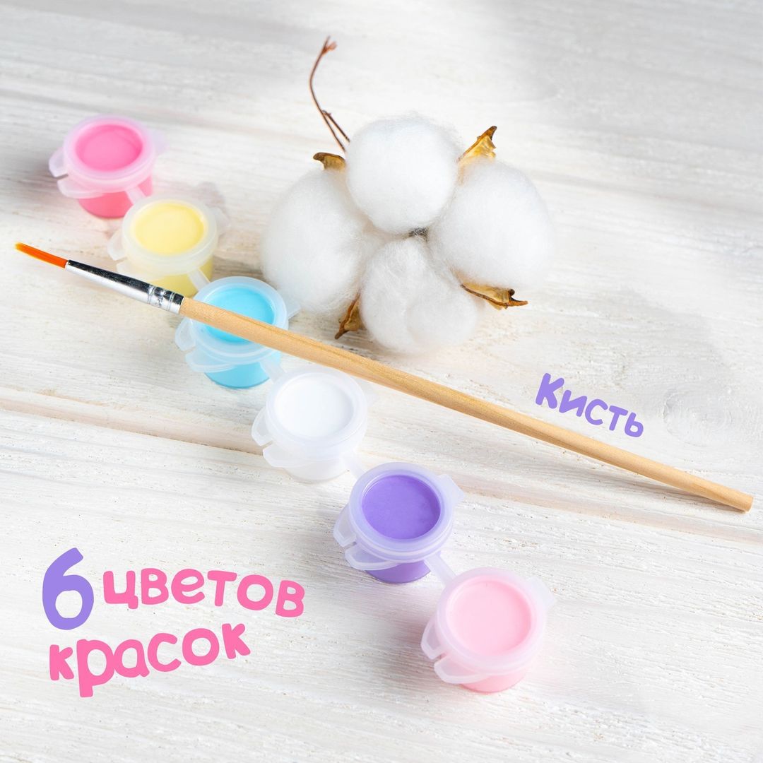 Набор для рисования по номерам Единорог на радуге Набор для рисования по номерам Единорог на радуге