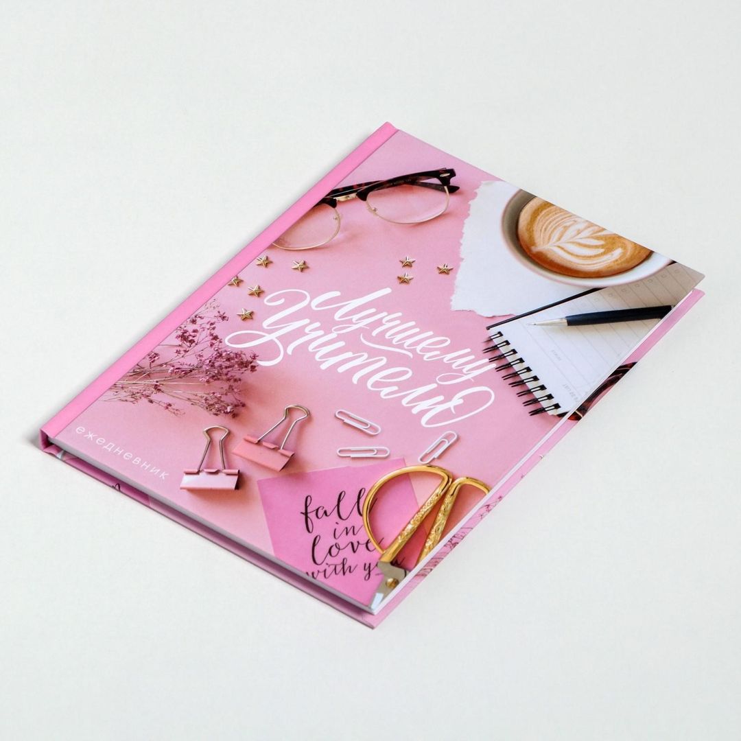 Подарочный набор ежедневник и термостакан Лучший учитель Подарочный набор ежедневник и термостакан Лучший учитель