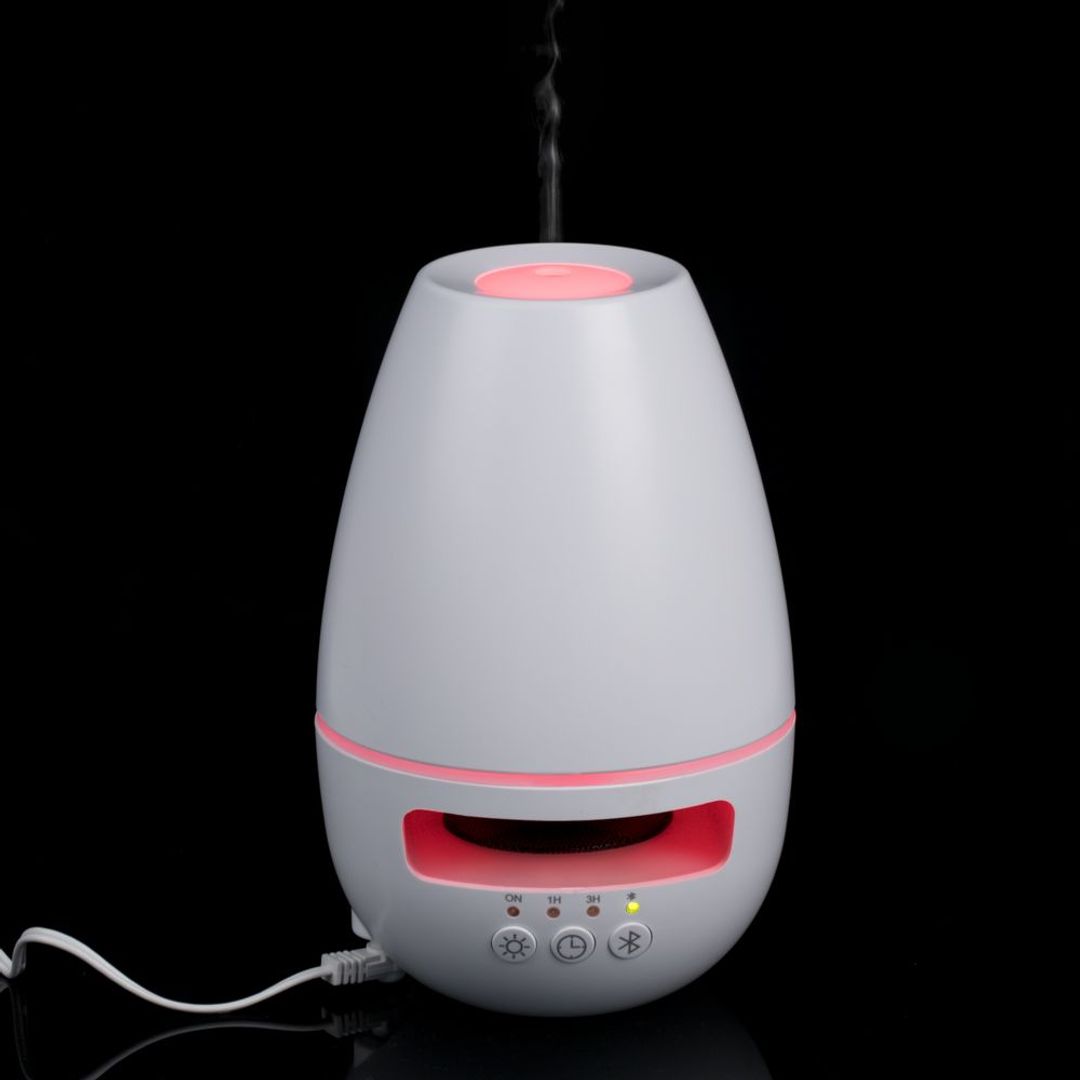 Увлажнитель с колонкой и подсветкой tuneMist (белый) Увлажнитель с колонкой и подсветкой tuneMist (белый)