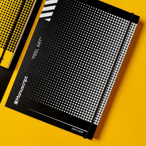 Скетчбук Off-black Dot (A5 Plus) Скетчбук Off-black Dot (A5 Plus)