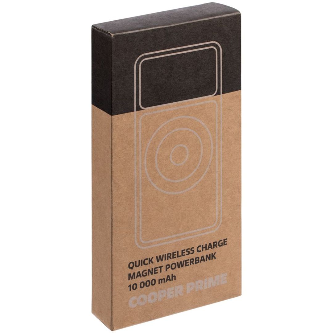 Магнитный беспроводной аккумулятор Cooper Prime 10000 мАч (Серебристый) Магнитный беспроводной аккумулятор Cooper Prime 10000 мАч (Серебристый)