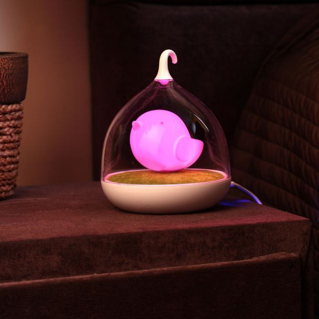 USB Лампа Птичка (Розовая) USB Лампа Птичка (Розовая)