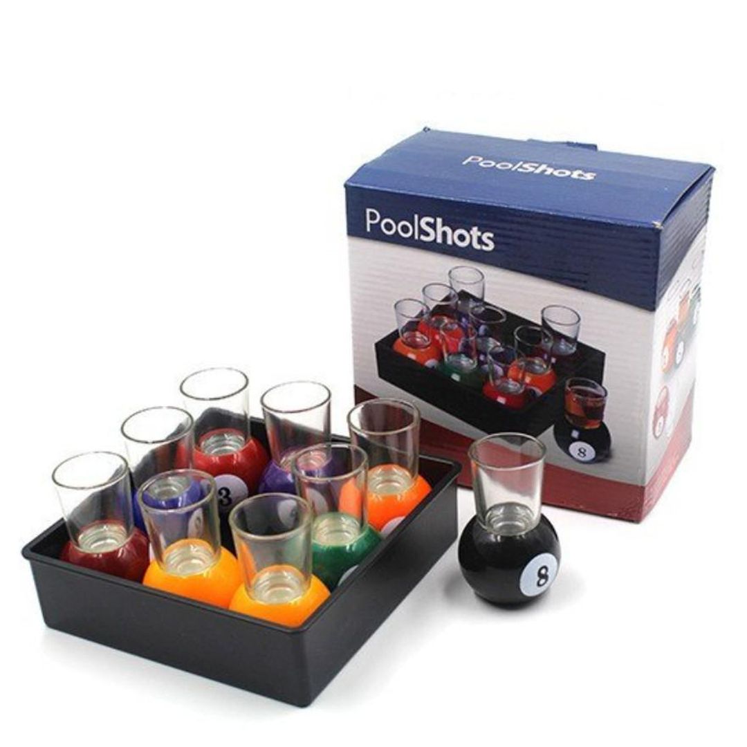 Набор шотов Бильярдные шары PoolShots (9 шт) Набор шотов Бильярдные шары PoolShots (9 шт)