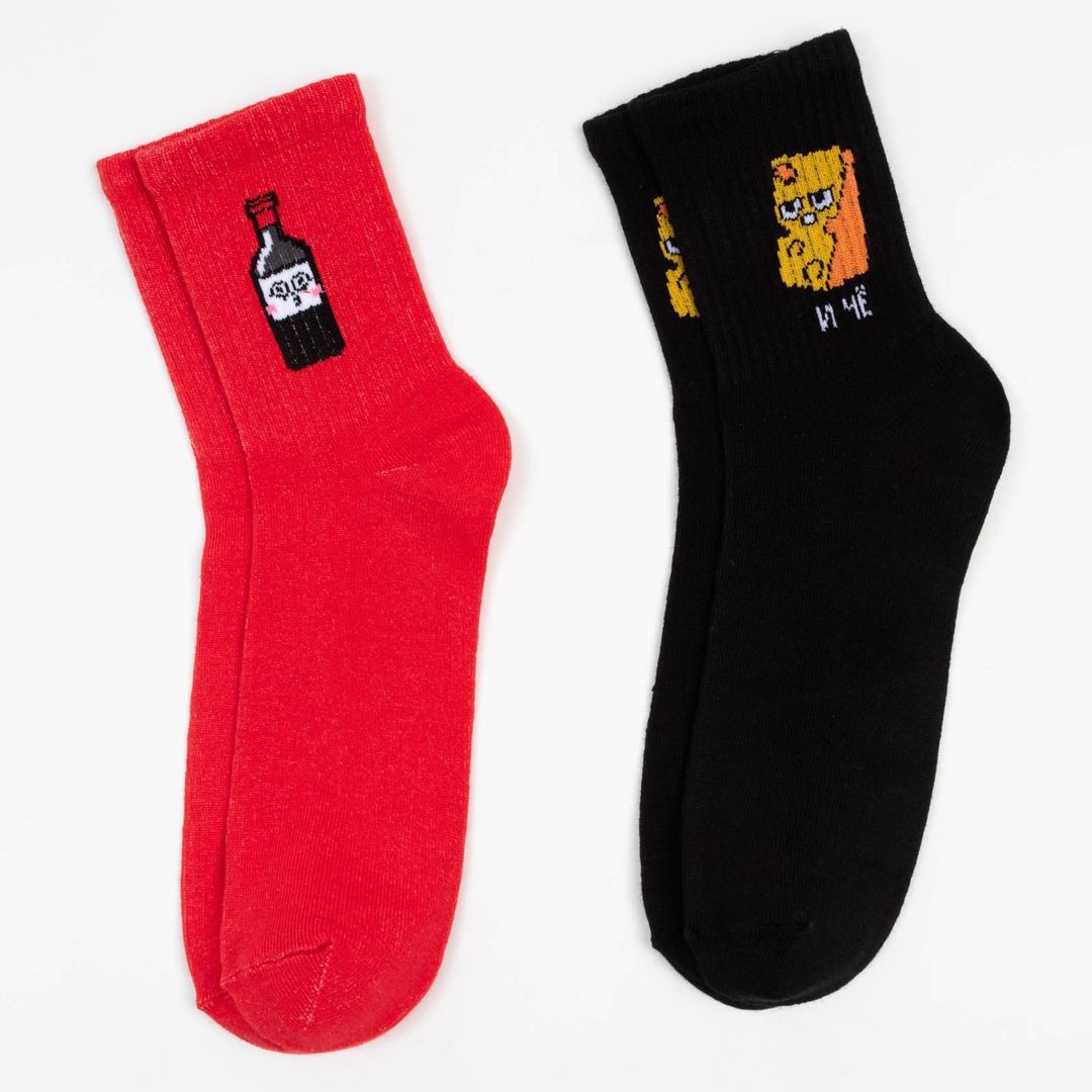 Набор женских носков Вино (2 пары)