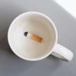 Кружка с сюрпризом на дне Сигарета Cigarette Butt Mug