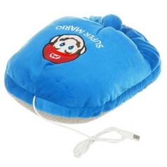 Тапок с подогревом от USB Super Mario