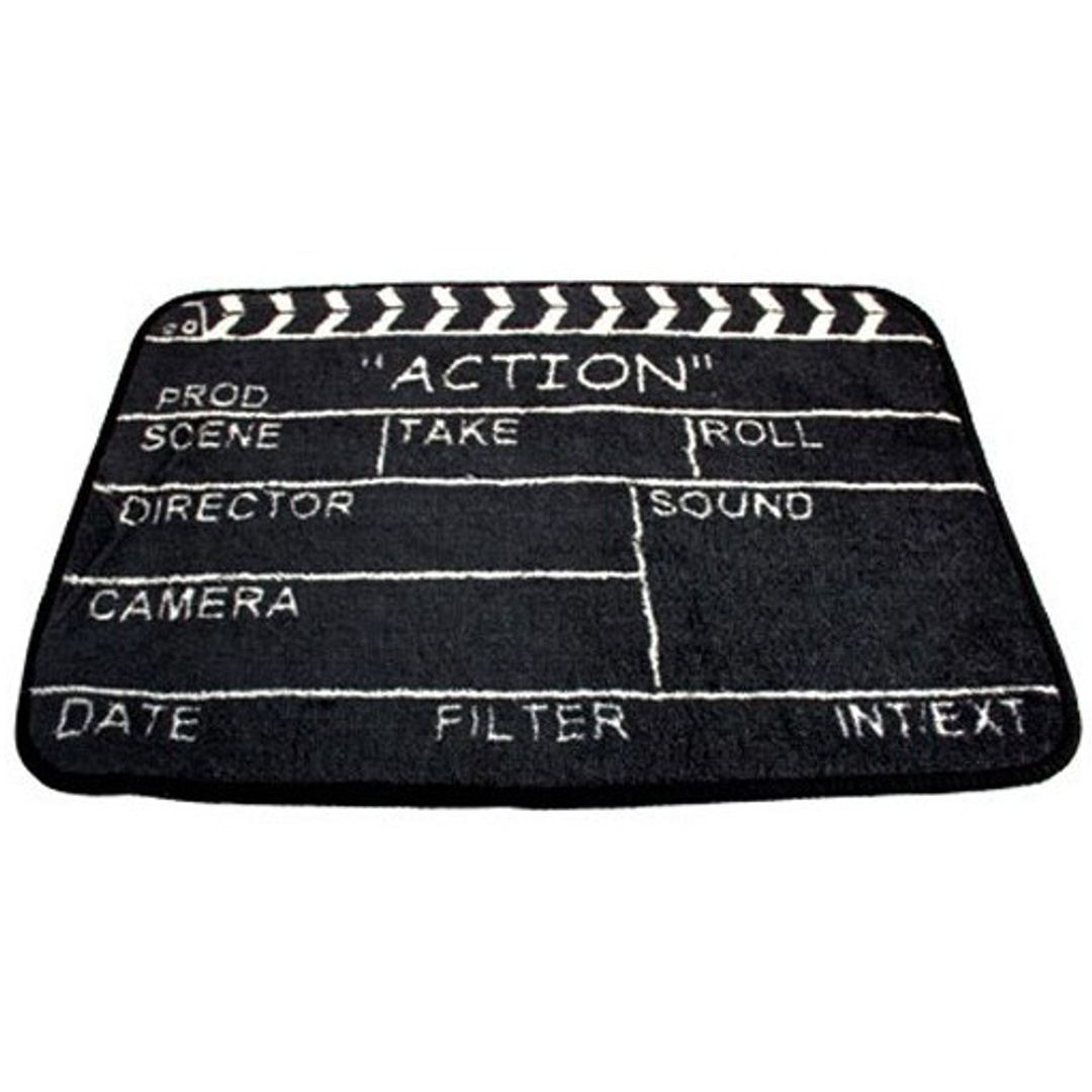 Коврик для входной двери Режиссерская хлопушка