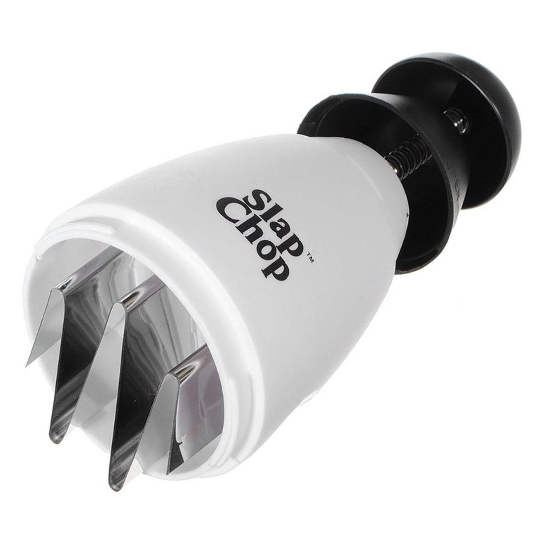 Измельчитель продуктов Slap-chop Лезвие готово к работе Измельчитель продуктов Slap-chop Лезвие готово к работе