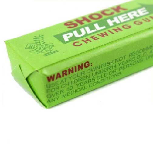 Электрошоковая Жвачка